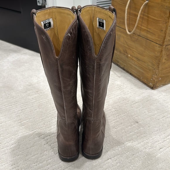 Frye Knee High Leather Boots - Picture 3 of 4